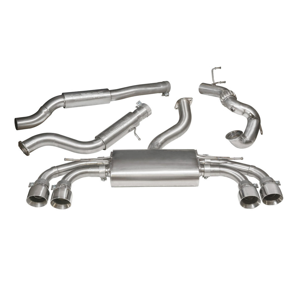 Scarico Sportivo Turbo Back Cobra Sport per Audi TTS (Mk3) 2.0 TFSI