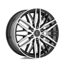 Load image into Gallery viewer, Cerchio in Lega AXE EX30T 20x8 ET45 6x120 Gloss Black &amp; Polished