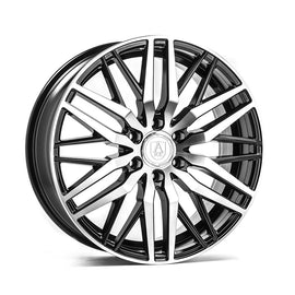 Cerchio in Lega AXE EX30T 20x8,5 ET45 6x130 Gloss Black & Polished