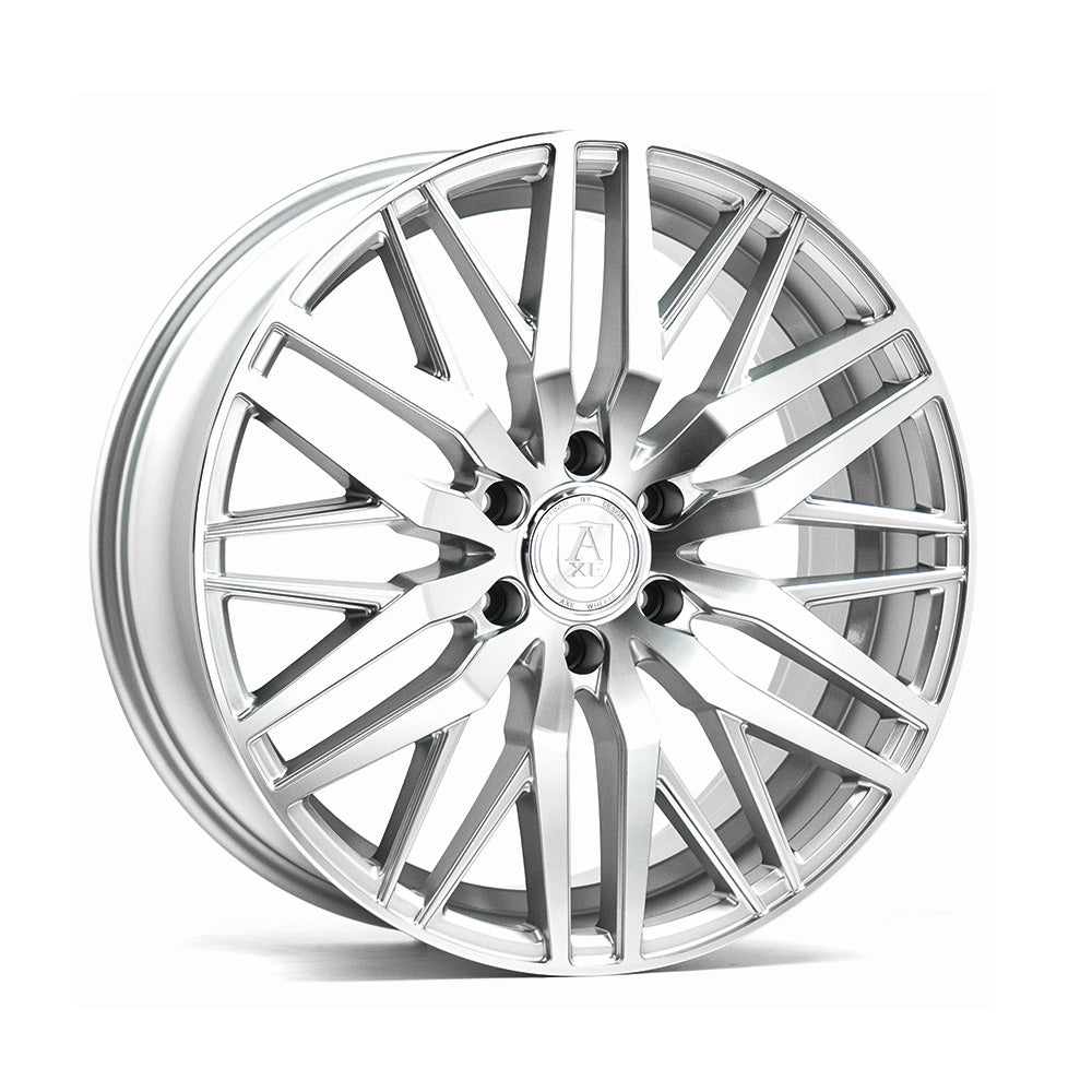 Cerchio in Lega AXE EX30T 19x8 ET45 6x120 Gloss Silver & Polished