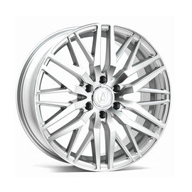 Cerchio in Lega AXE EX30T 19x8 ET45 6x120 Gloss Silver & Polished