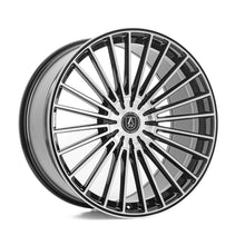 Load image into Gallery viewer, Cerchio in Lega AXE EX50 22x10,5 ET25-40 5H con foratura su misura Gloss Black &amp; Polished
