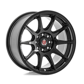 Cerchio in Lega AXE EX8 15x8 ET30 4x100/108 Gloss Black