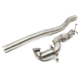 Downpipe Cobra Sport Audi S3 8V 3 porte 2013-2018, originale - AU50/AU51 — immagine illustrativa della configurazione
