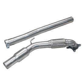 Downpipe Cobra Sport Audi TT 8J 2WD 2007-2014 per cat-back Cobra - AU147/AU148 — immagine illustrativa della configurazione