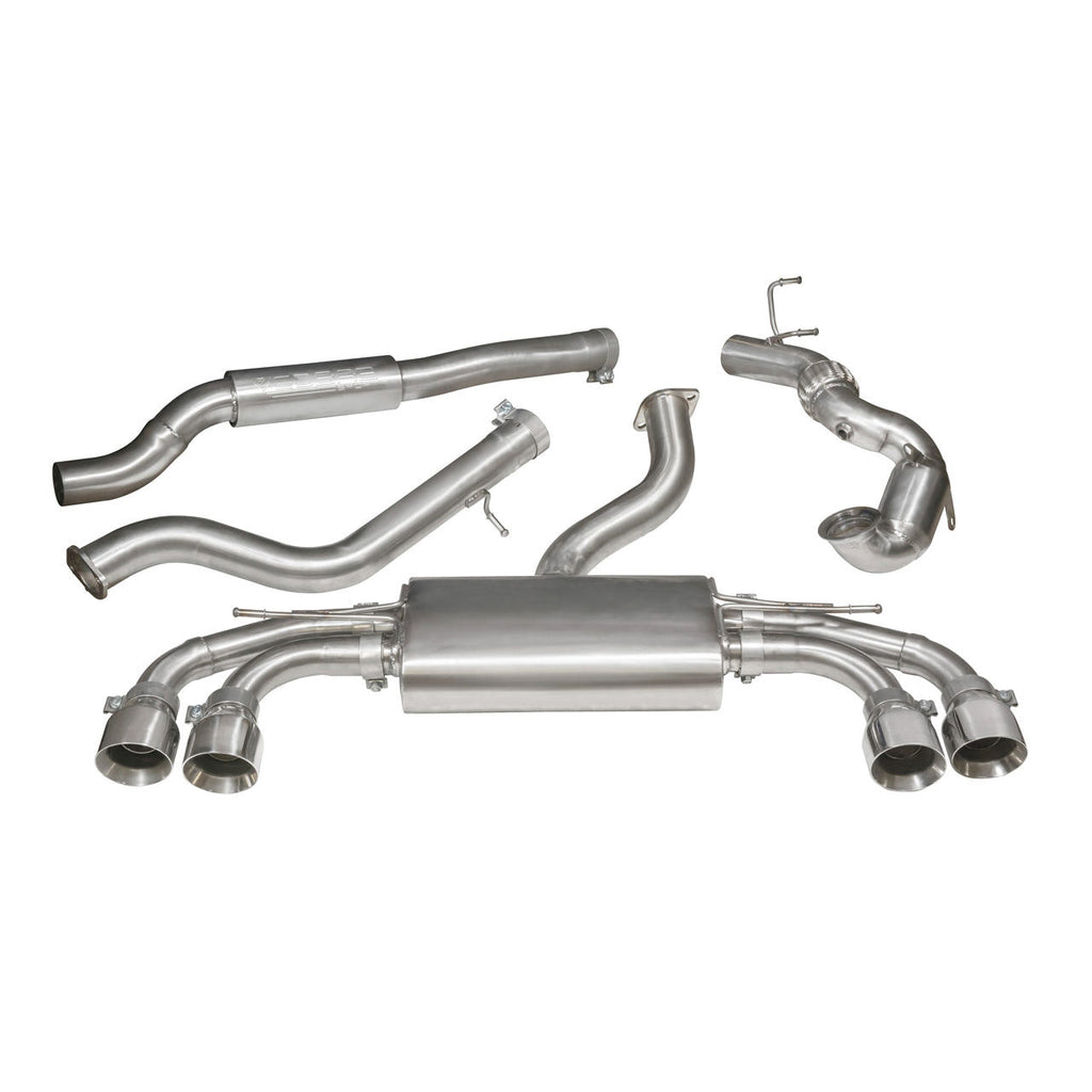 Scarico Sportivo Turbo Back Cobra Sport per Audi TTS (Mk3) 2.0 TFSI