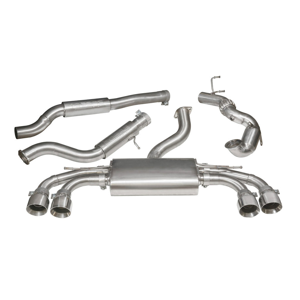 Scarico Sportivo Turbo Back Cobra Sport per Audi TTS (Mk3) 2.0 TFSI