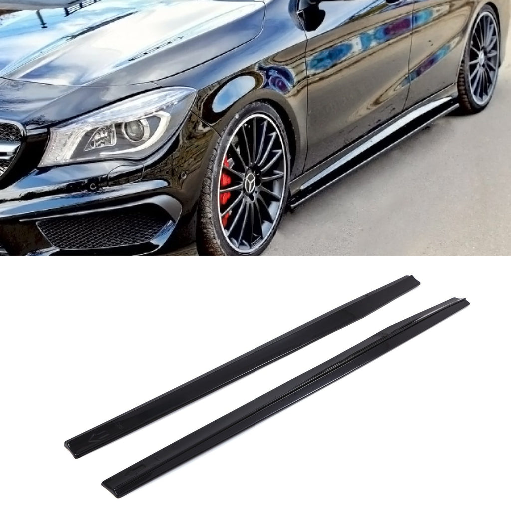 Minigonne Nero Lucido Mercedes CLA Coupe C117 13-19
