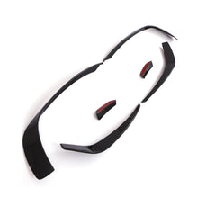 Canard Paraurti Anteriore con Cornici Fendinebbia Nero Lucido Mercedes Benz A-Class W176 Pre-Facelift 13-15