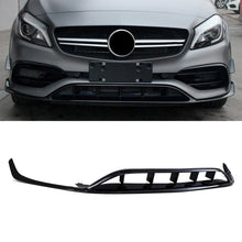 Canard con Splitter e Griglia Inferiore Nero Lucido Mercedes Benz Classe A W176 Facelift 15-18 - foto 2