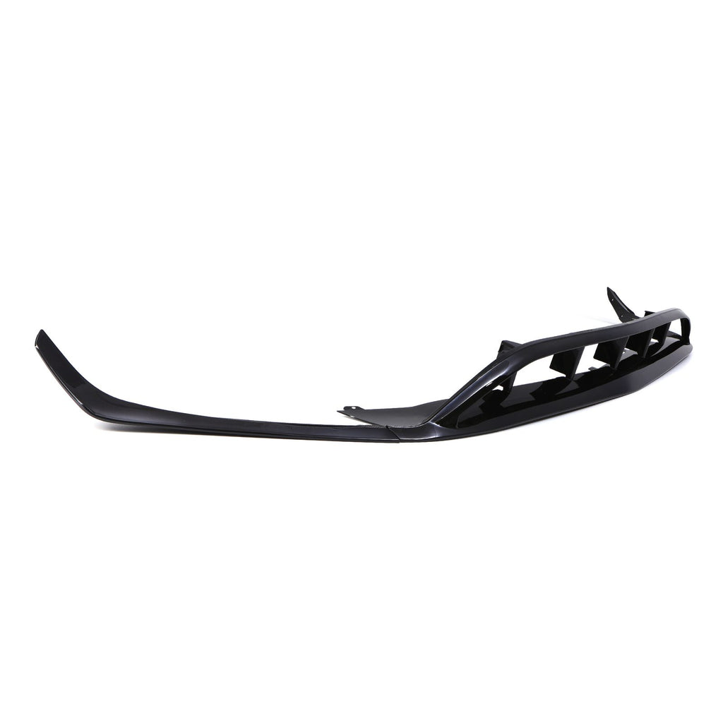 Canard con Splitter e Griglia Inferiore Nero Lucido Mercedes Benz Classe A W176 Facelift 15-18 - foto 5