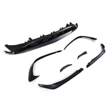 Canard con Splitter e Griglia Inferiore Nero Lucido Mercedes Benz Classe A W176 Facelift 15-18