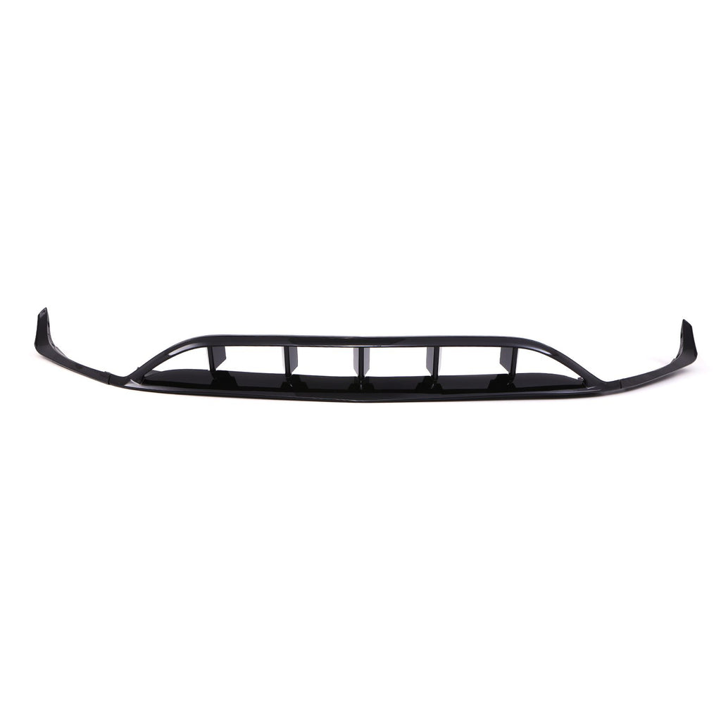 Canard con Splitter e Griglia Inferiore Nero Lucido Mercedes Benz Classe A W176 Facelift 15-18 - foto 6