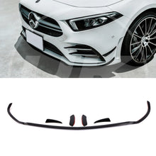 Splitter Anteriore con Canard Nero Lucido Mercedes Benz Classe A W177 18+ - foto 2