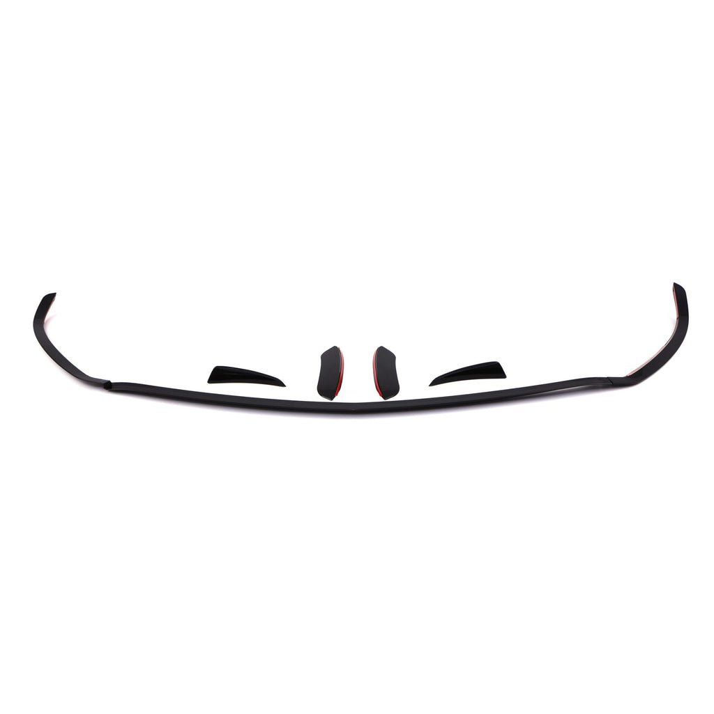 Splitter Anteriore con Canard Nero Lucido Mercedes Benz Classe A W177 18+ - foto 4