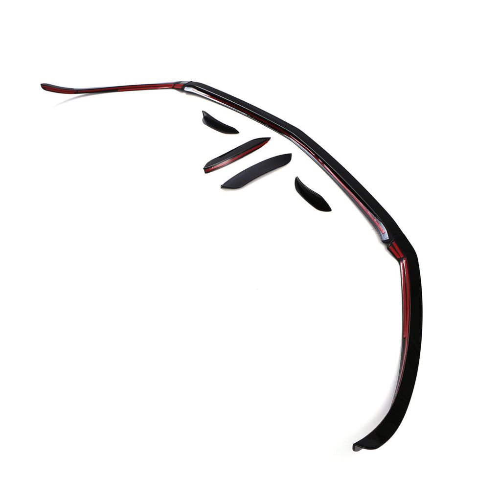Splitter Anteriore con Canard Nero Lucido Mercedes Benz Classe A W177 18+ - foto 9