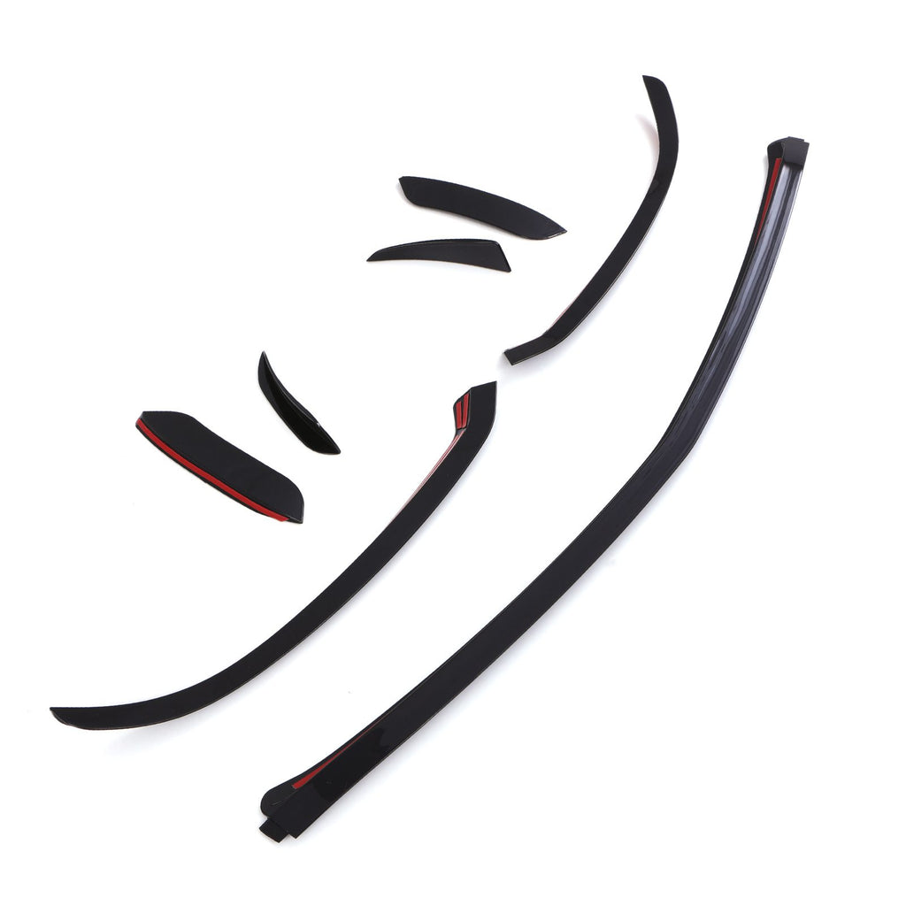 Splitter Anteriore con Canard Nero Lucido Mercedes Benz Classe A W177 18+ - foto 3