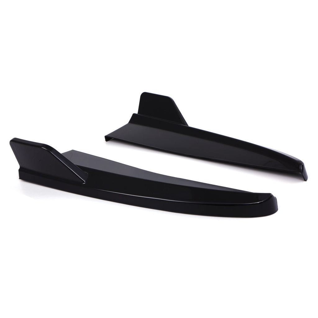 Diffusore con Spoiler Angolari Nero Lucido Mercedes Classe C W205 15-21