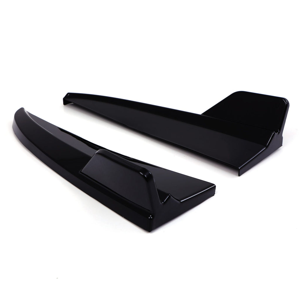 Diffusore con Spoiler Angolari Nero Lucido Mercedes Classe C W205 15-21 - foto 7