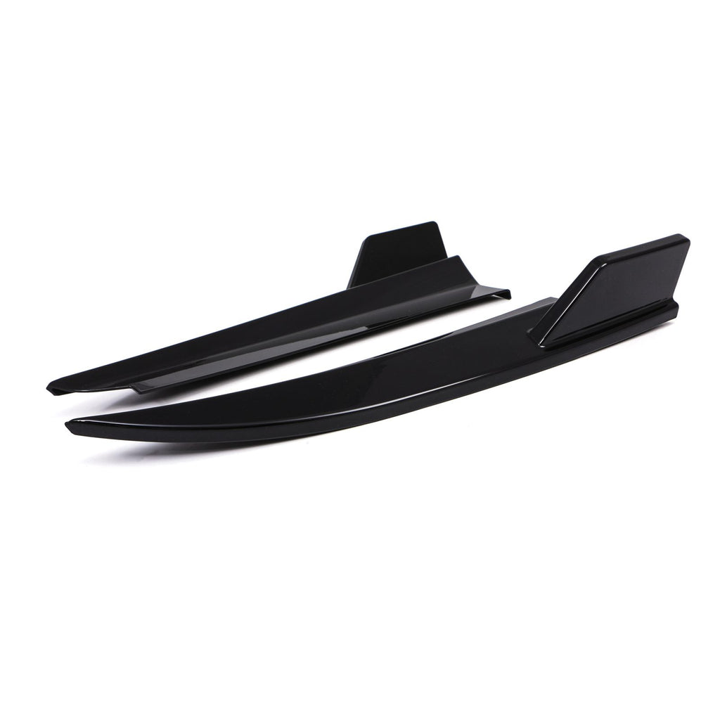 Diffusore con Spoiler Angolari Nero Lucido Mercedes Classe C Coupe C205 15-21