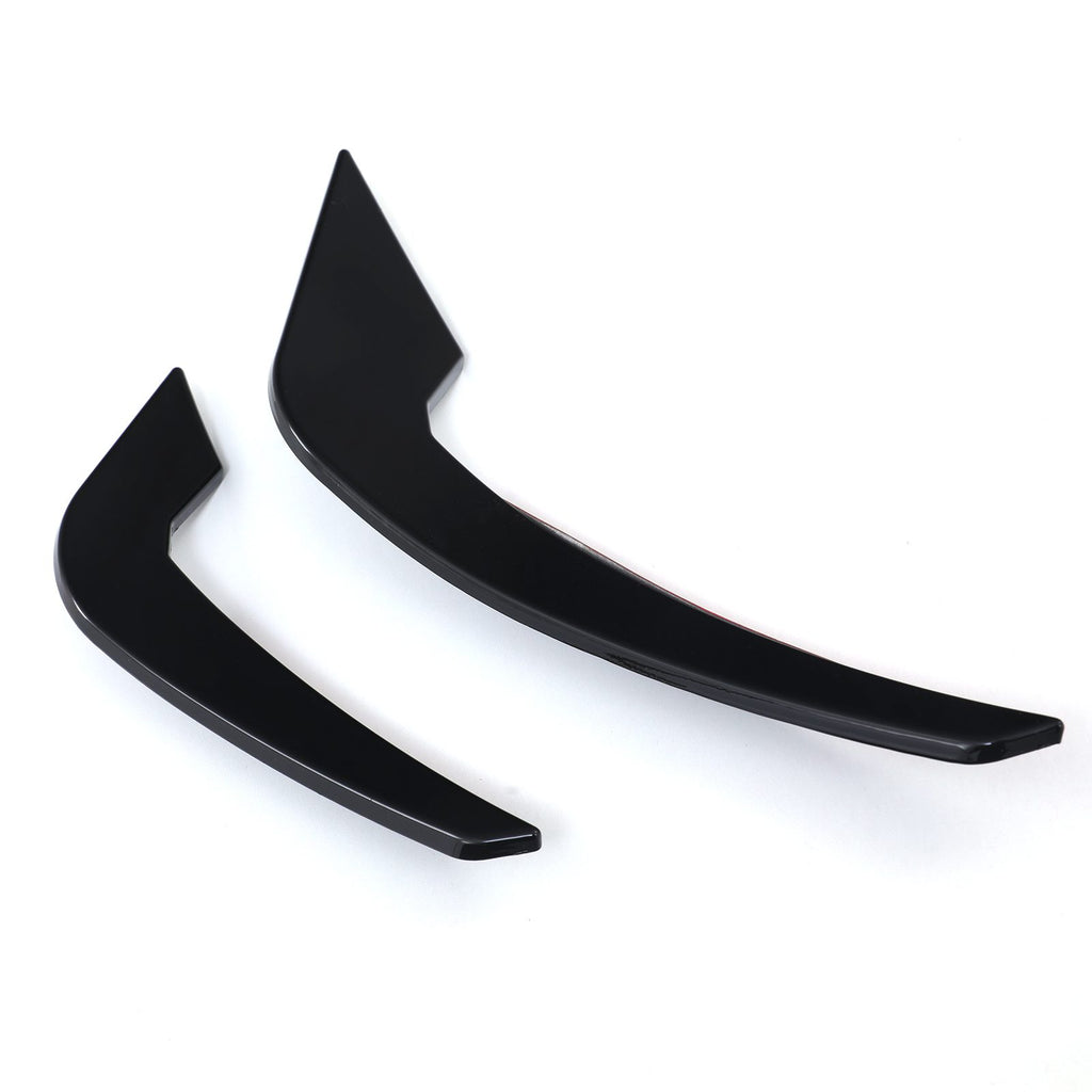 Canard Paraurti Anteriore Nero Lucido BMW M2 F87 16-21 - foto 6
