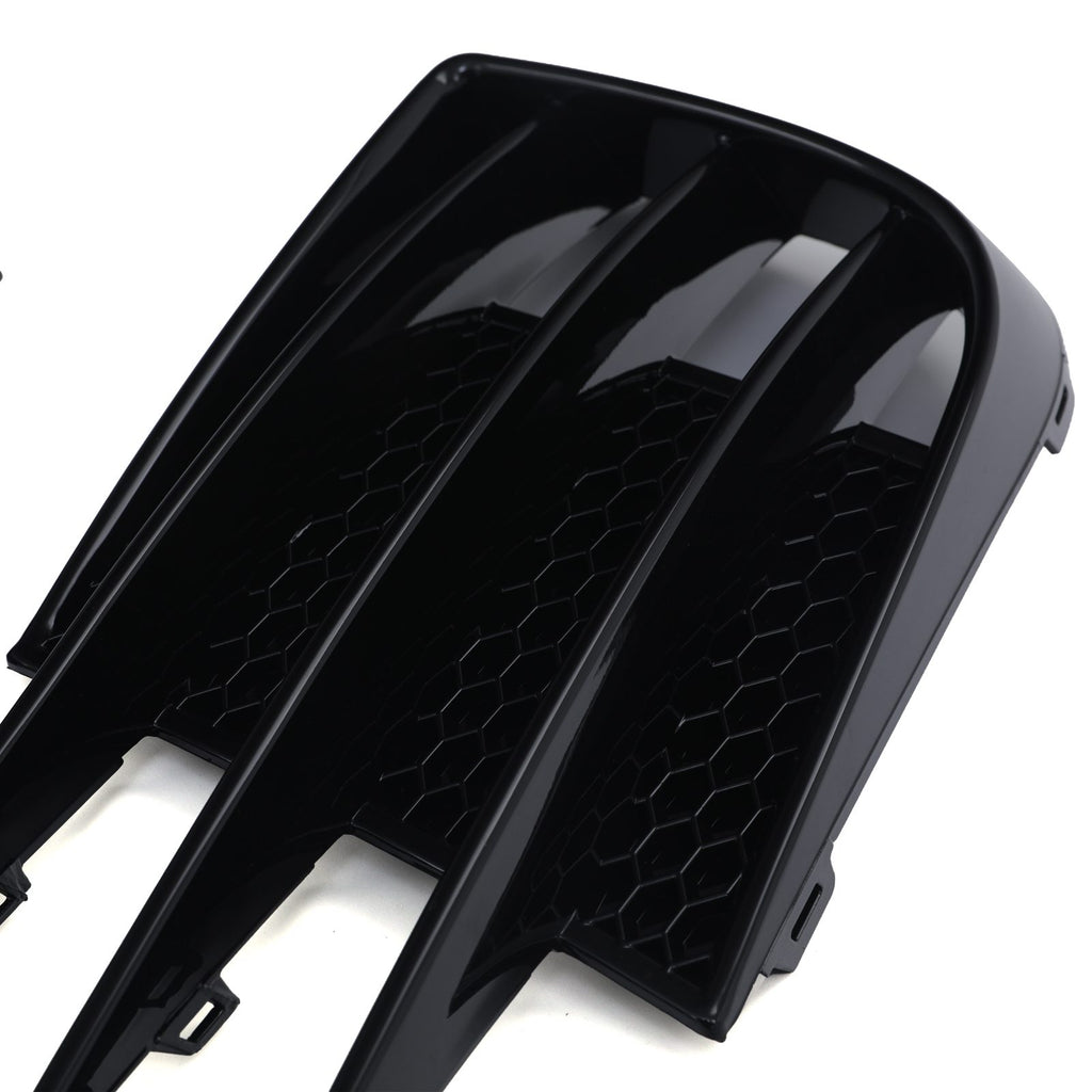 Coppia Cover Prese Fendinebbia Anteriori Nero Lucido Volkswagen Golf Mk6 GTI/GTD 08-12 - foto 8