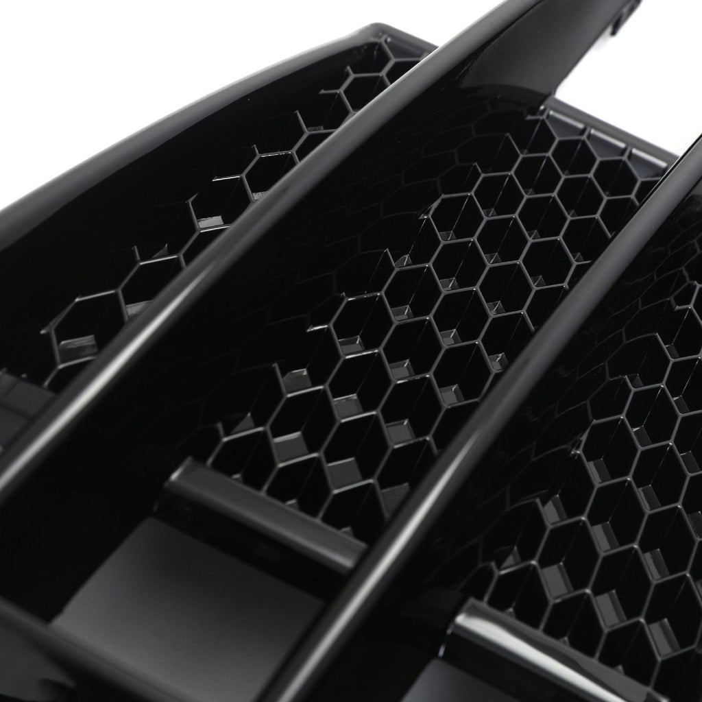 Coppia Cover Prese Fendinebbia Anteriori Nero Lucido Volkswagen Golf Mk6 GTI/GTD 08-12 - foto 7