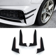 Canard Paraurti Anteriore Nero Lucido Audi A5 F5 Pre Facelift 17-20