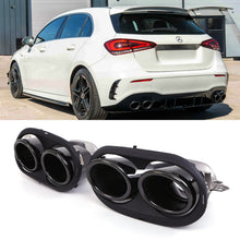 Kit Conversione Terminali di Scarico Stile AMG Mercedes A35 AMG W177 2018+ - foto 4
