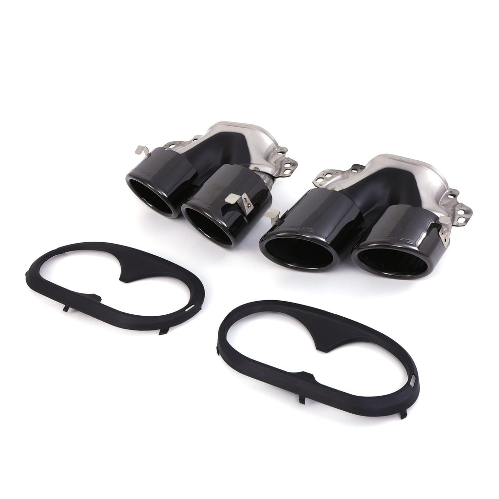 Kit Conversione Terminali di Scarico Stile AMG Mercedes A35 AMG W177 2018+