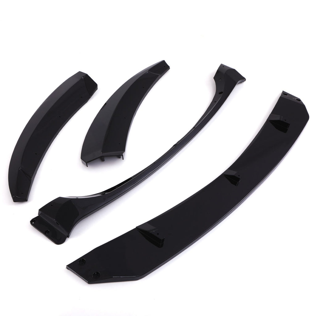 Splitter Anteriore Nero Lucido BMW Serie 1 E82 E88 07-13 - foto 3
