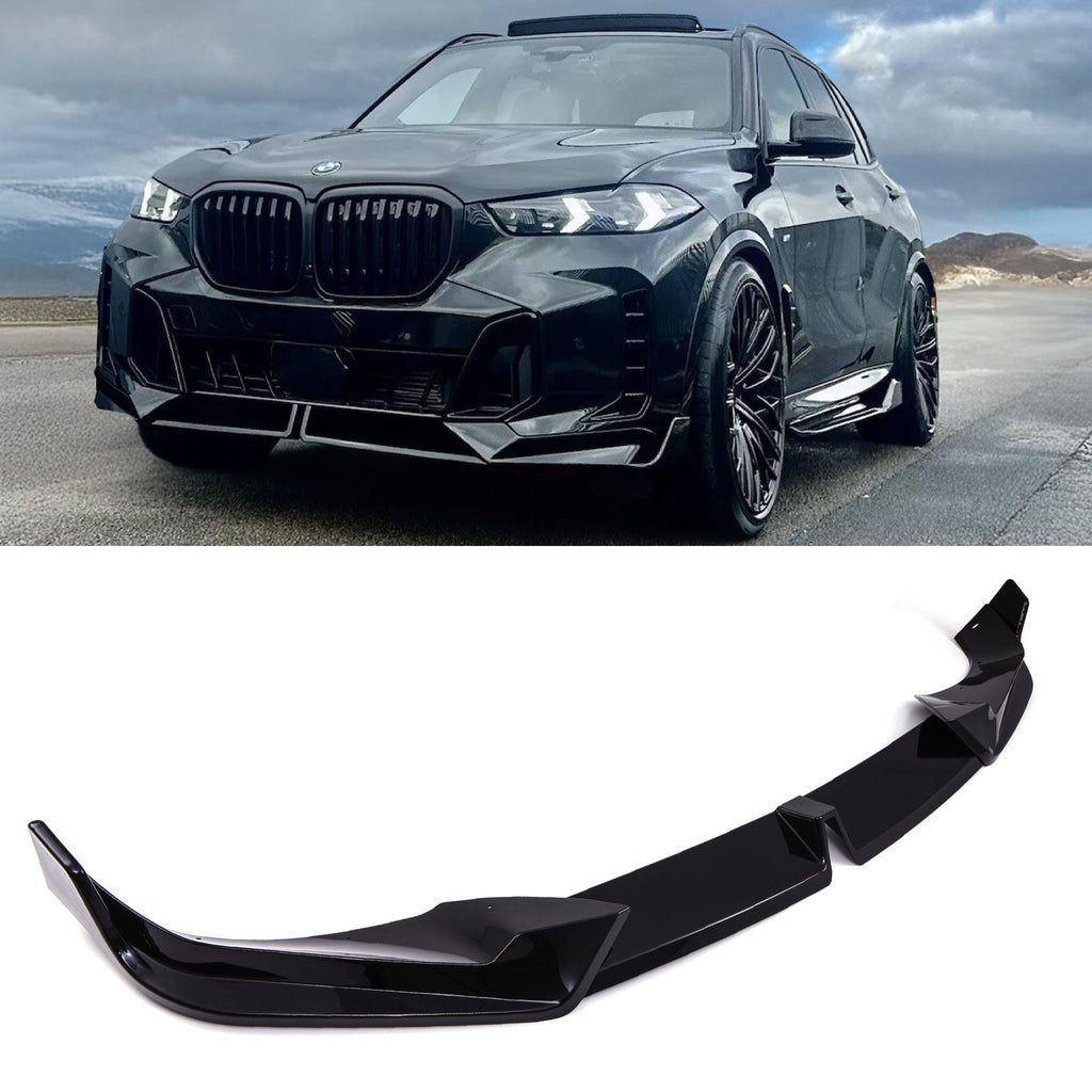 Splitter Anteriore Nero Lucido BMW X5 G05 LCI 2023+