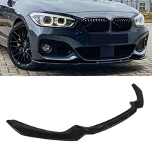 Splitter Anteriore Nero Lucido BMW Serie 1 F20 F21 LCI 15-19