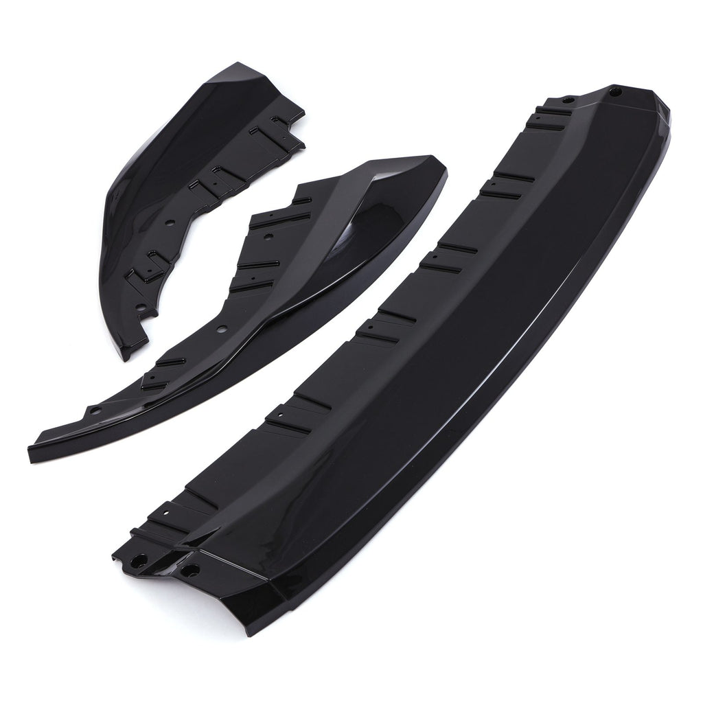 Splitter Anteriore Nero Lucido BMW Serie 4 G22 G26 2021+ - foto 3