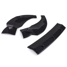 Splitter Anteriore Nero Lucido BMW X3 G01 Pre-LCI 18-21 - foto 3