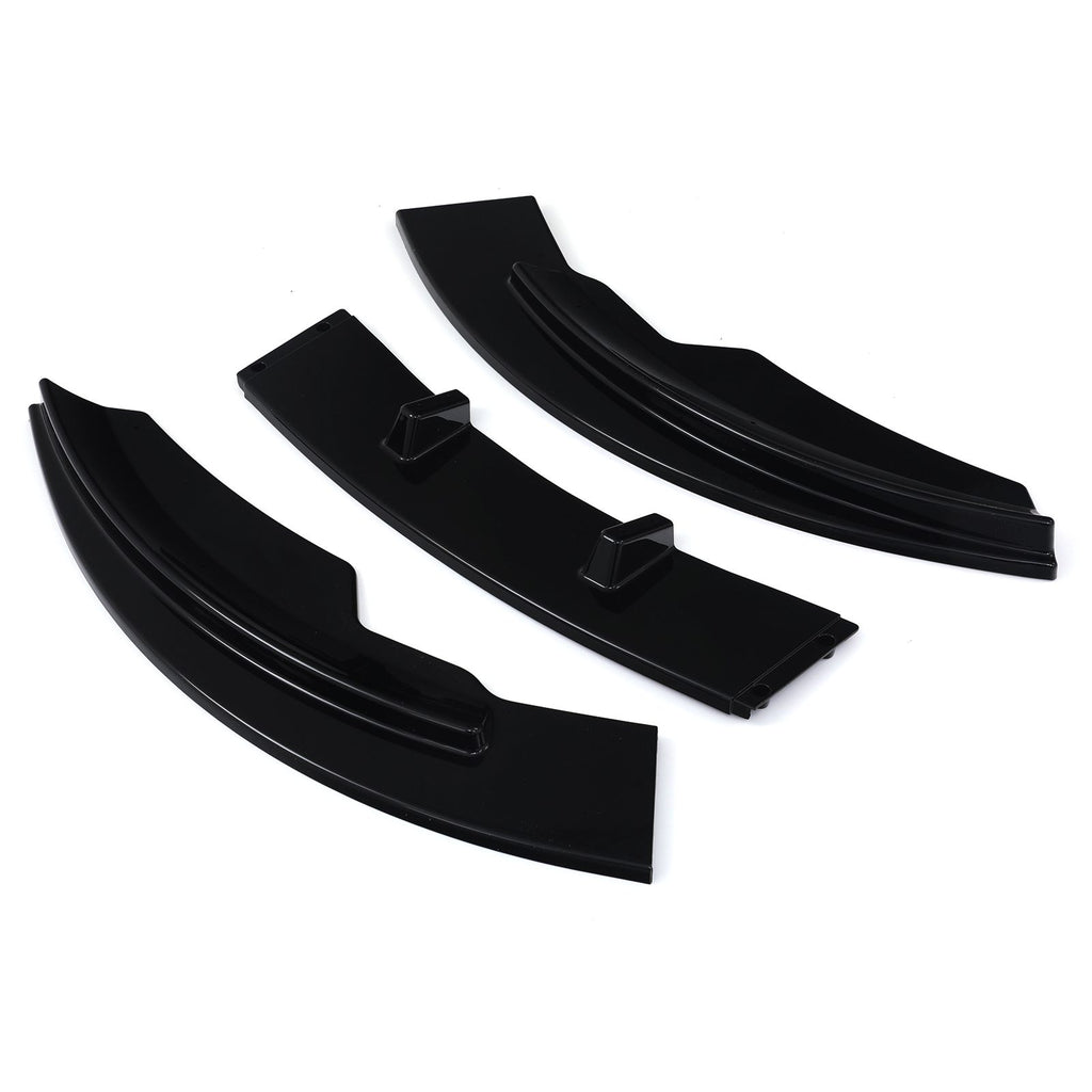 Splitter Anteriore Nero Lucido Ford Fiesta MK7 08-12 - foto 6