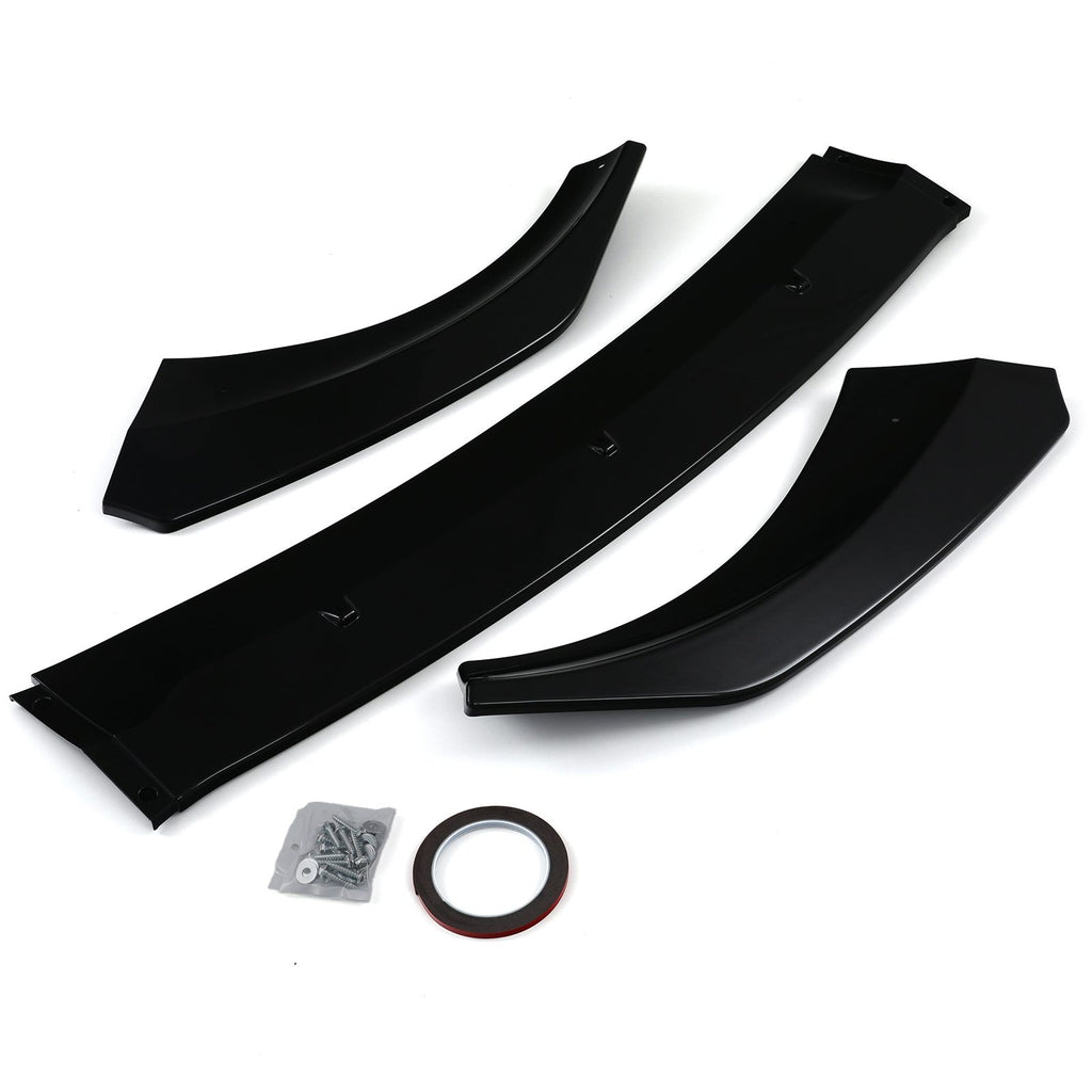 Splitter Anteriore Nero Lucido Ford Fiesta Mk8 17-23 - foto 7