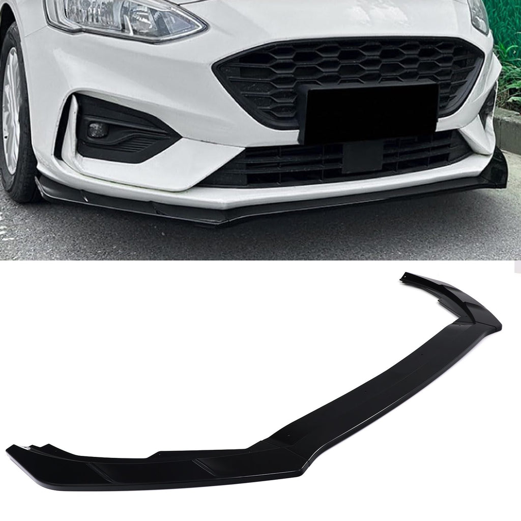Splitter Anteriore Nero Lucido Ford Focus ST ST-Line Mk4 18-25