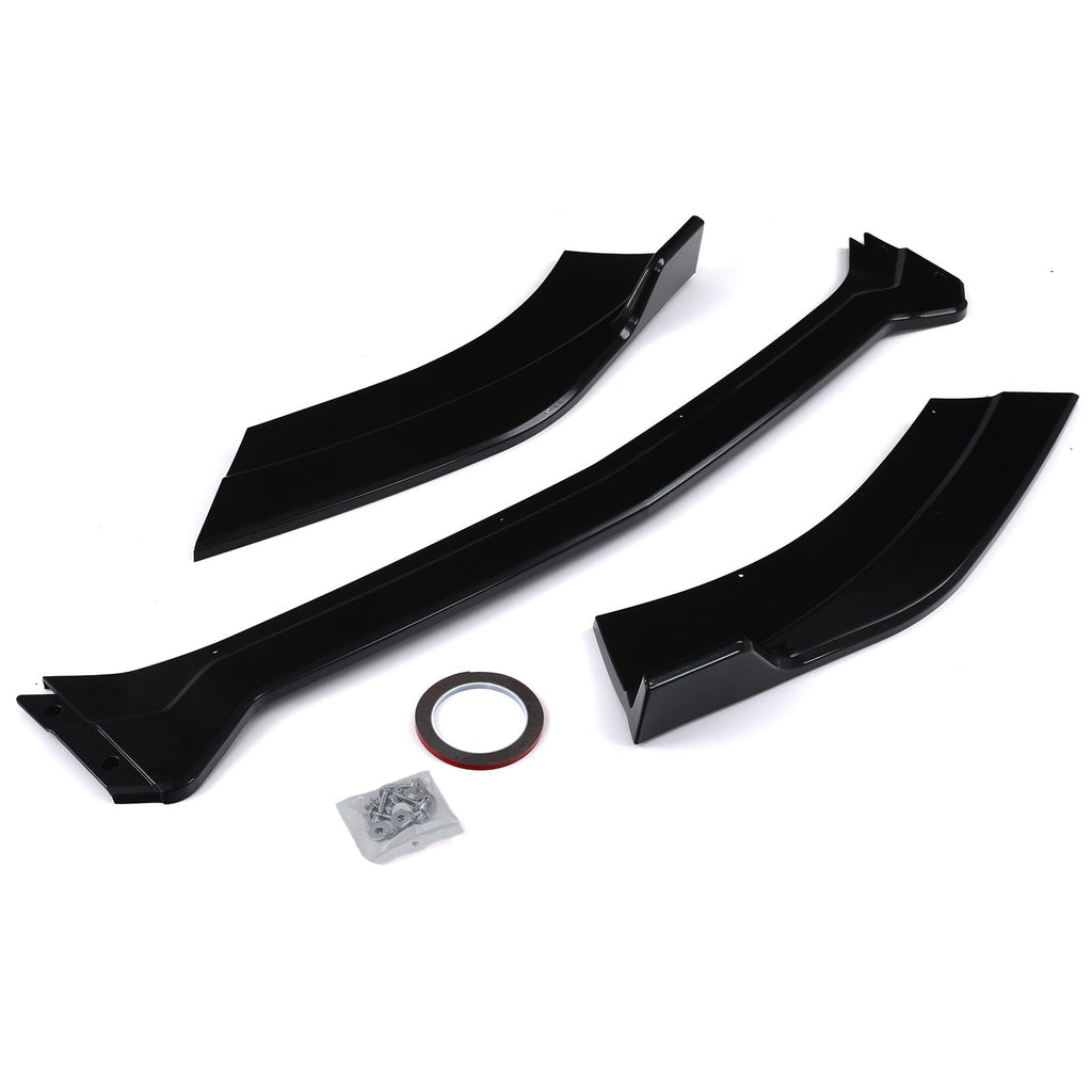 Splitter Anteriore Nero Lucido Ford Mustang Mk6 15-17 - foto 3