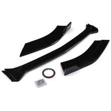 Splitter Anteriore Nero Lucido Ford Mustang Mk6 15-17 - foto 3