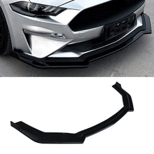 Splitter Anteriore Nero Lucido Ford Mustang Mk6.5 18-23