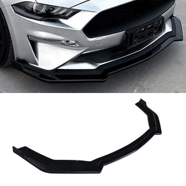 Splitter Anteriore Nero Lucido Ford Mustang Mk6.5 18-23