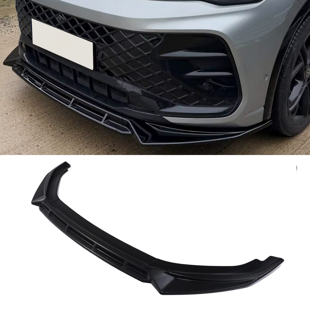 Splitter Anteriore Nero Lucido VW Tiguan Mk3 2024+