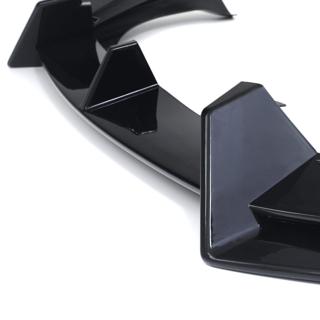 Splitter Anteriore Nero Lucido Tesla Model Y 2025+ - foto 7