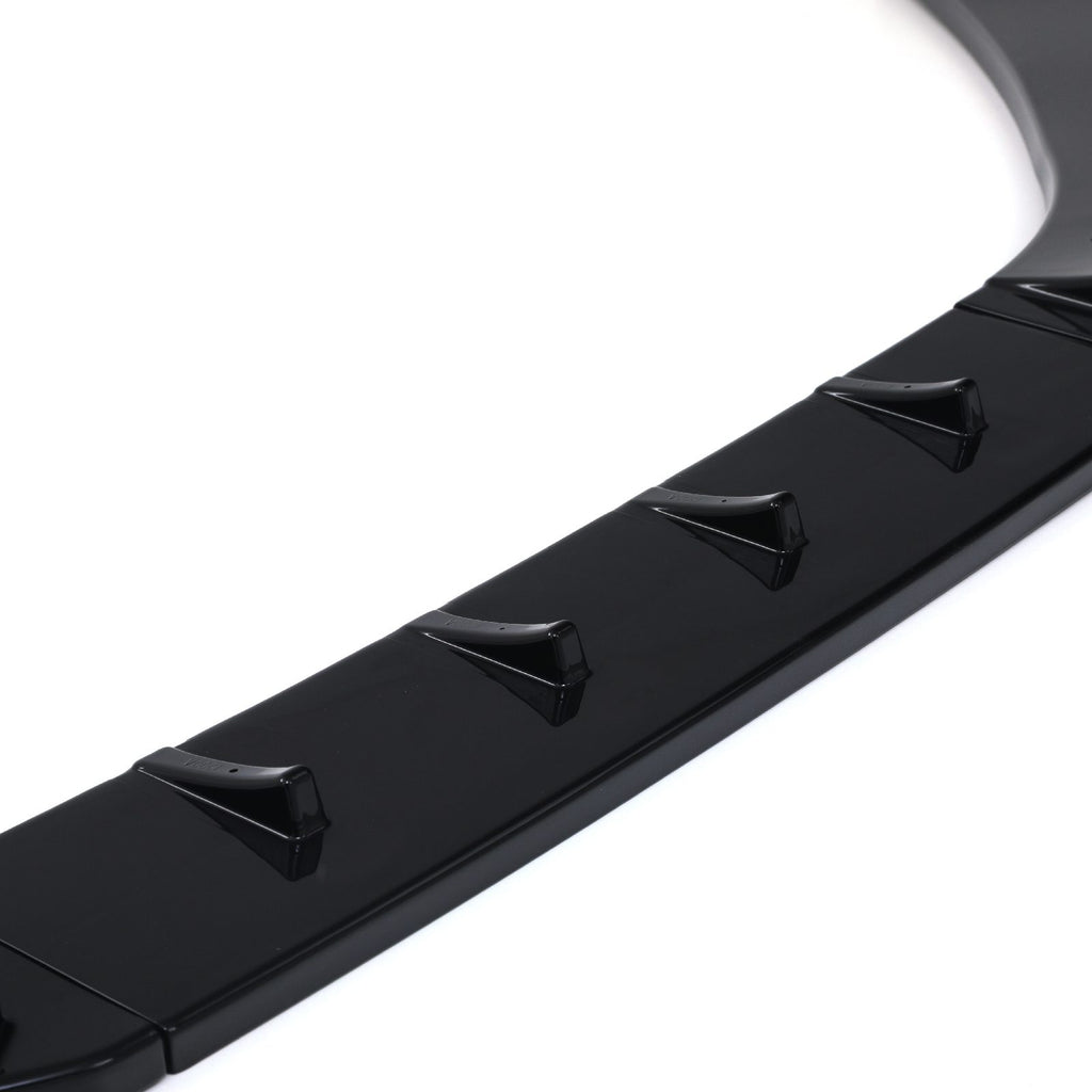 Splitter Lip Anteriore Stile S-Line Nero Lucido Audi A4 S4 B8.5 12-15 - foto 8
