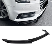 Splitter Anteriore Stile S-Line Nero Lucido Audi A4 S4 B9 15-20