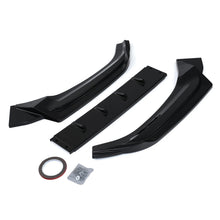 Splitter Anteriore Stile S-Line Nero Lucido Audi A4 S4 B9 15-20 - foto 2