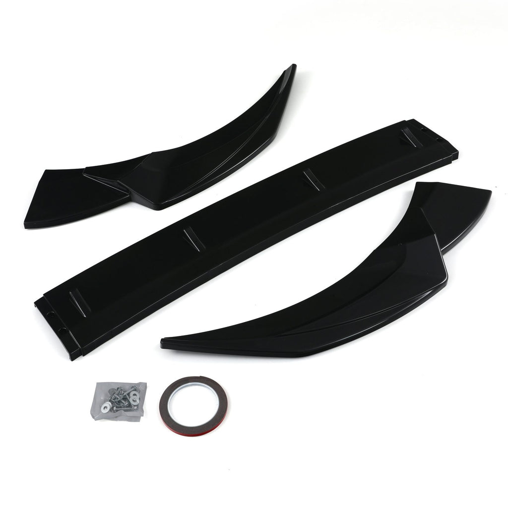 Splitter Anteriore Stile S-Line Nero Lucido Audi A4 S4 B9.5 20-24 - foto 3