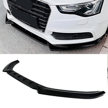 Lip Anteriore Stile S-Line Nero Lucido Audi A5 8T Facelift 11-16