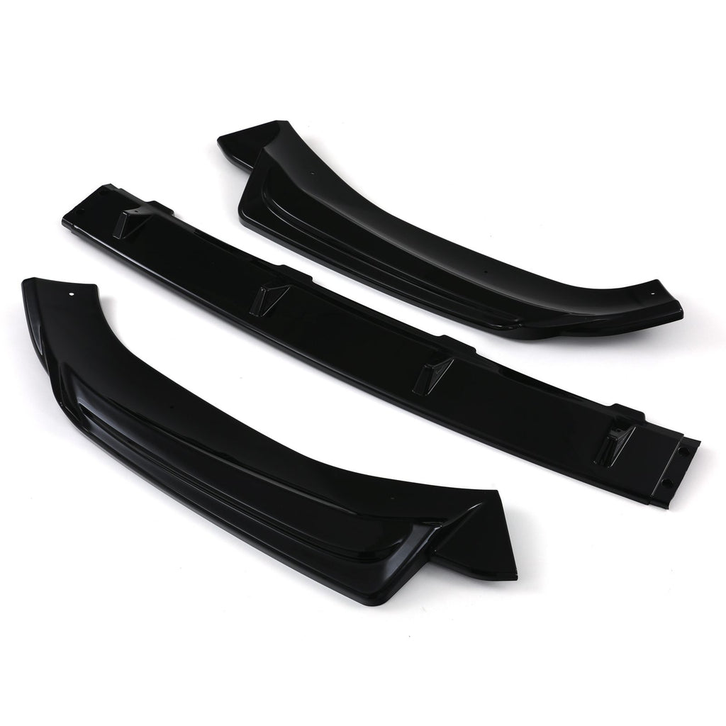 Splitter Anteriore Stile S-Line Nero Lucido Audi Q5 FY Pre Facelift 17-21 - foto 2